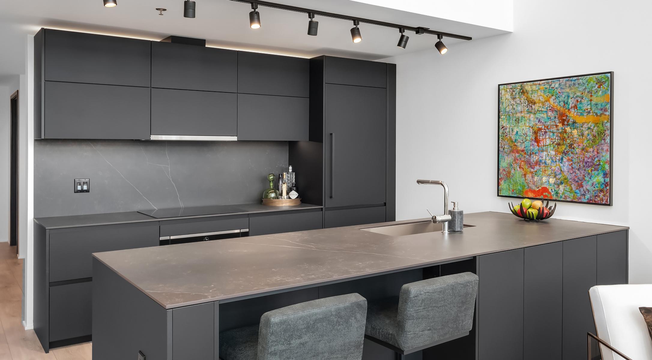 Dunsmuir Cabinets Fenix Negro Black IKEA